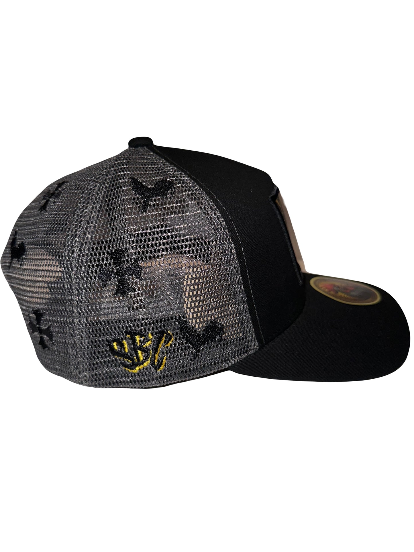 Black Charcoal Trucker Hat