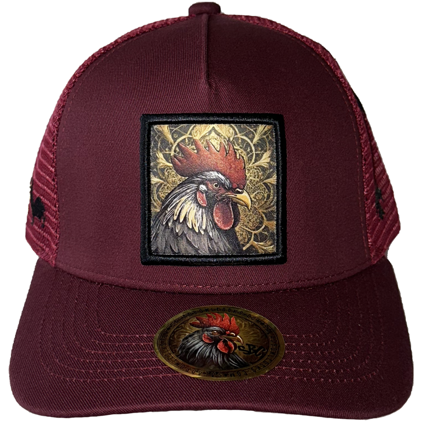 Burgundy Trucker Hat